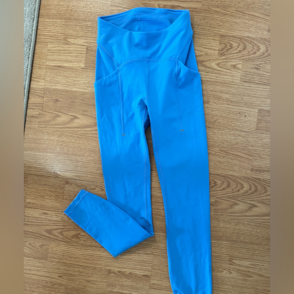 Blue Lululemon leggings
